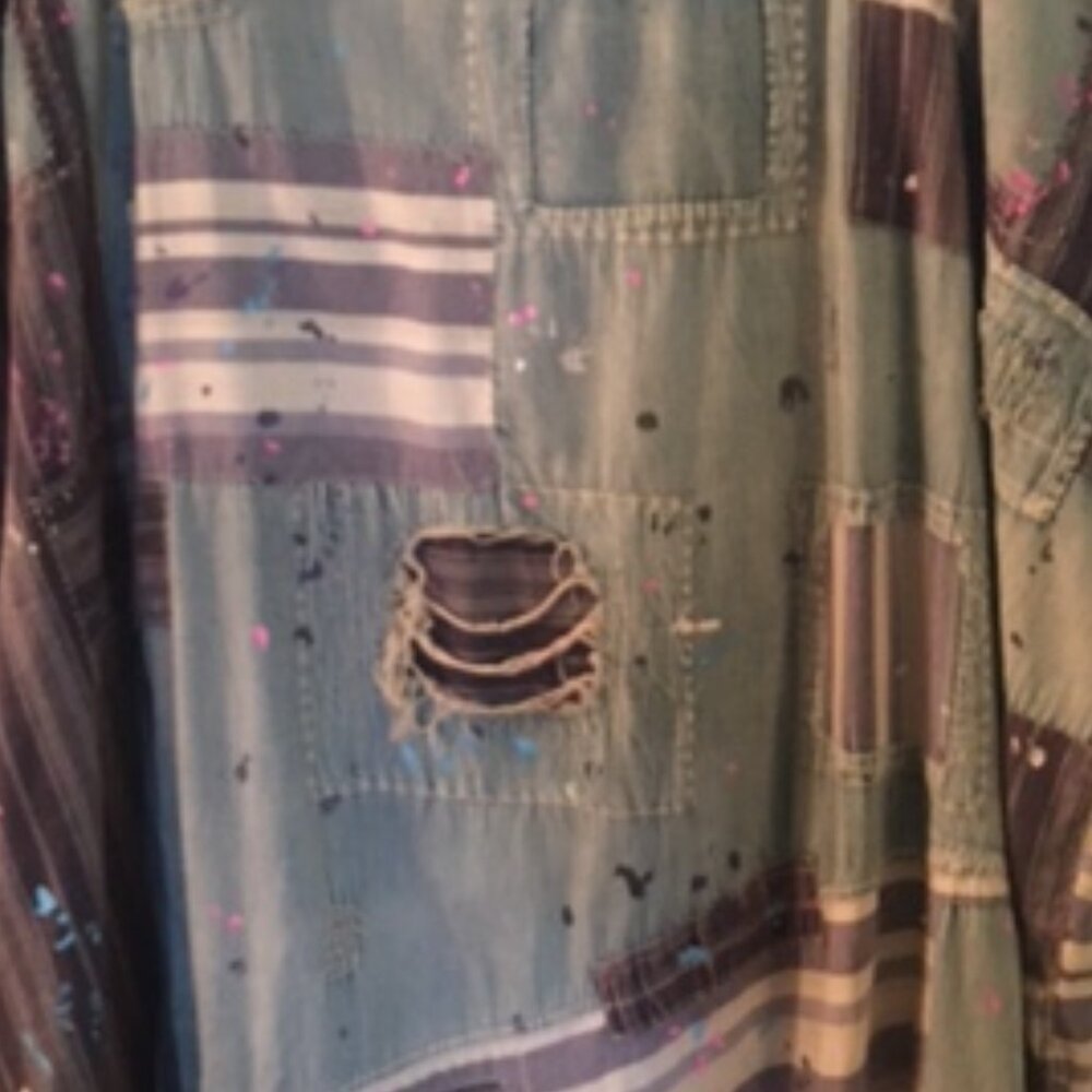 MAGNOLIA PEARL COTTON YARN DYED COVERUP - Picture 11 of 13